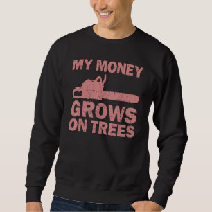 Arborist Logger Men Cool Tree Climber Lumberjack _ Sweatshirt