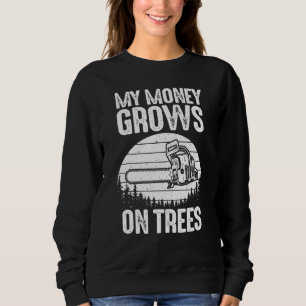 Arborist Logger Men Cool Tree Climber Lumberjack _ Sweatshirt