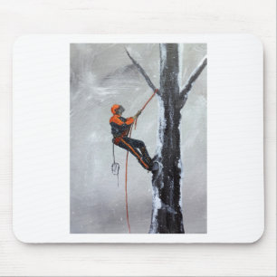 Arborist Long Haul Husqvarna Mouse Mat