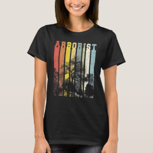 Arborist Retro Vintage Tree Surgeon T-Shirt