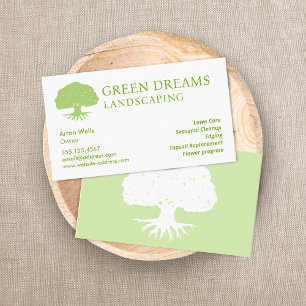 Arborist Tree Care Business Card