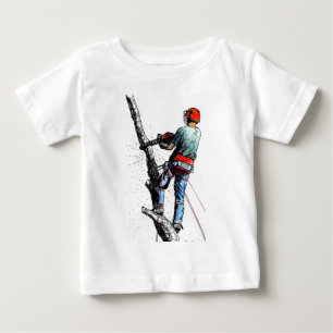 Arborist Tree Surgeon Baby T-Shirt