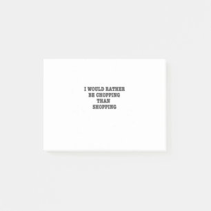 Arborist Tree Surgeon chainsaw gift. Post-it Notes