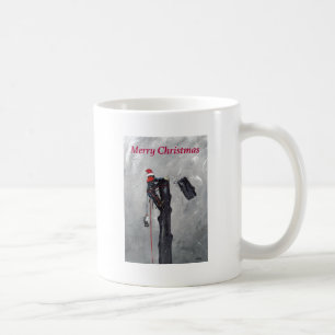 Arborist tree surgeon christmas card coffee mug