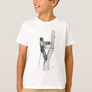 Arborist Tree Surgeon christmas present xmas T-Shirt