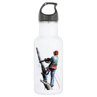 Arborist Tree Surgeon christmas xmas 532 Ml Water Bottle