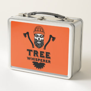 Arborist Tree Surgeon Metal Lunch Box