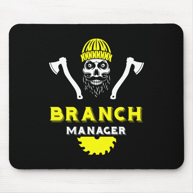  Arborist Tree Surgeon Mouse Mat (Front)