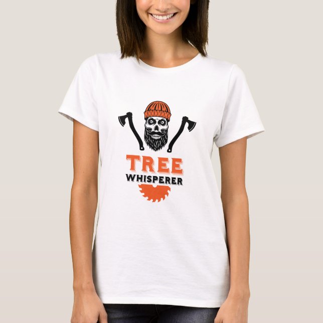  Arborist Tree Surgeon T-Shirt (Front)