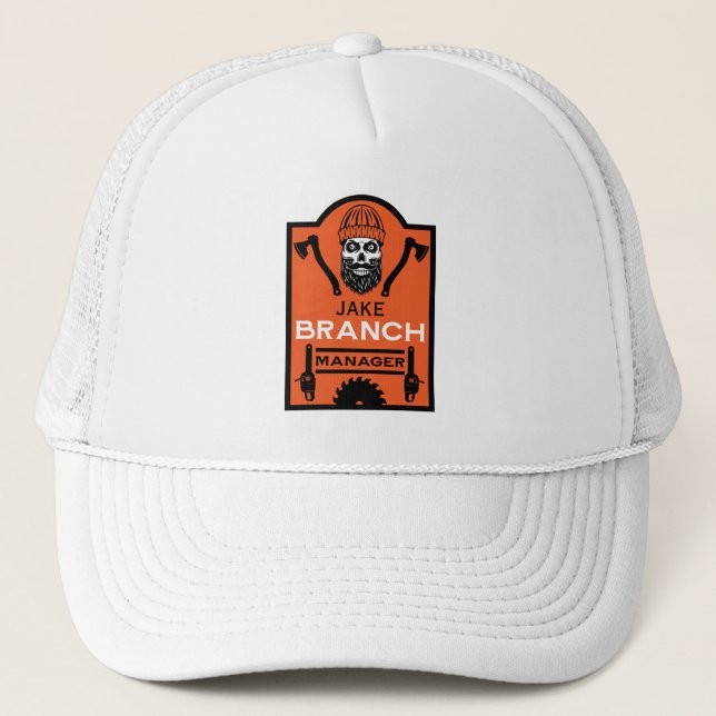  Arborist Tree Surgeon Trucker Hat (Front)
