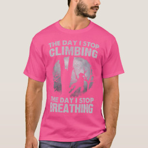 Arborist Tree Trimmer Logger Lumberjack Men Stop C T-Shirt