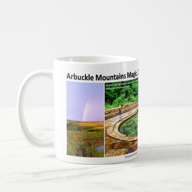 Arbuckle Mountains I - Magic of a Rainbow, plus Coffee Mug (Left)