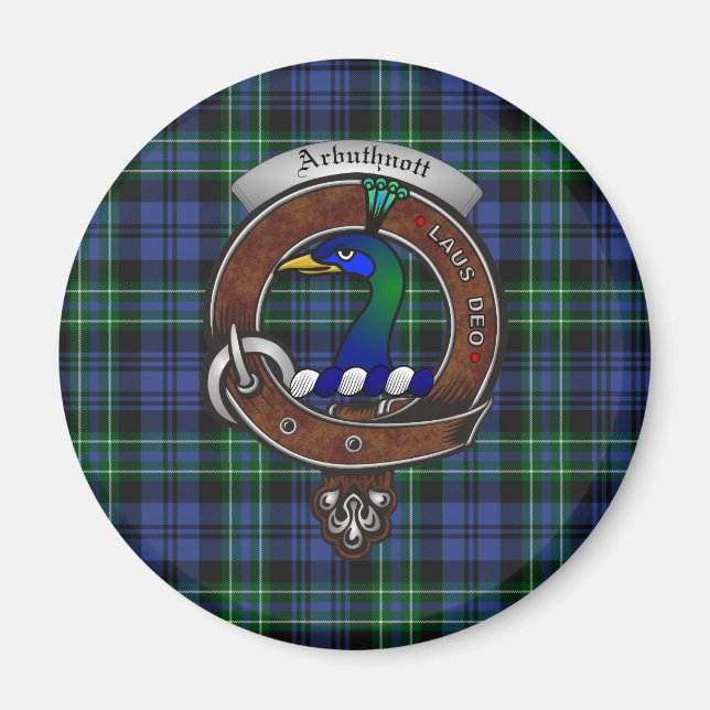 Arbuthnott Clan Badge Magnets (Front)