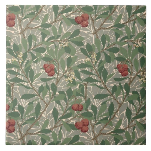 'Arbutus' wallpaper designed by Kathleen Kersey fo Tile (Front)