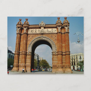 Arc De Triomf, Barcelona Postcard