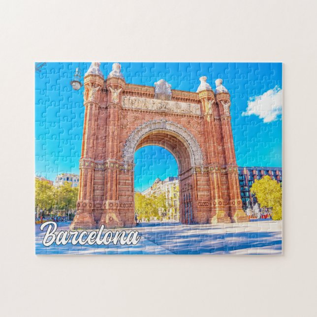 Arc de Triomf, Barcelona, Spain Jigsaw Puzzle (Horizontal)