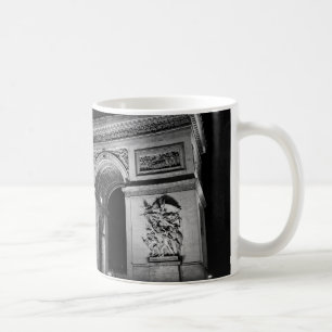Arc de Triomphe at night in Paris Coffee Mug