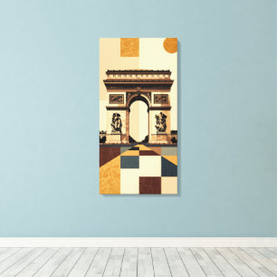Arc De Triomphe Canvas Print