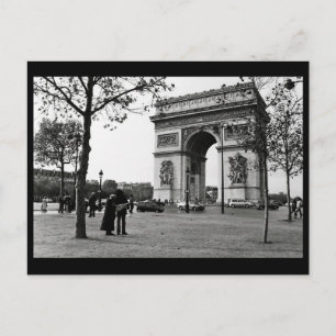Arc de Triomphe de l'Étoile, Paris, France Postcard