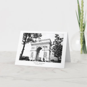 Arc de Triomphe Greeting Card