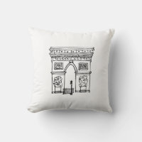 Arc de Triomphe Hand drawn | PARIS