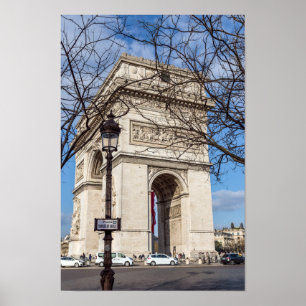 Arc de Triomphe in Paris, France Poster