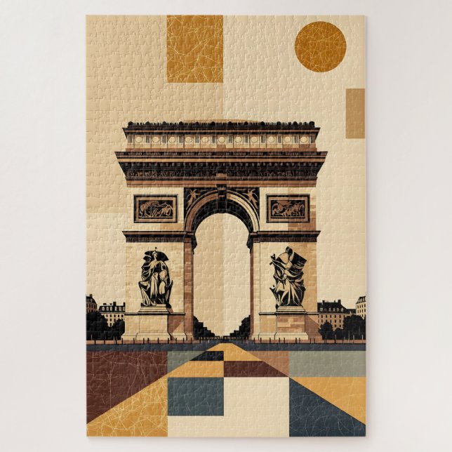 Arc De Triomphe Jigsaw Puzzle (Vertical)