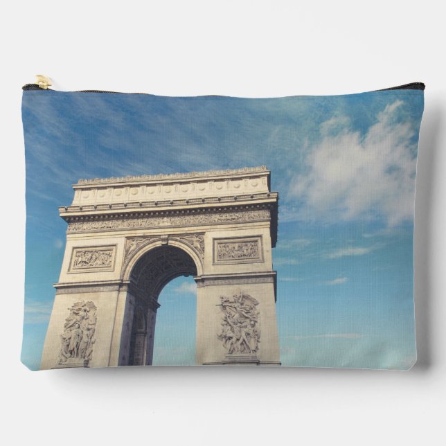 Arc de Triomphe Paris Accessory Pouch (Front)
