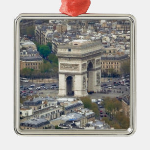 Arc de Triomphe Paris France Metal Tree Decoration