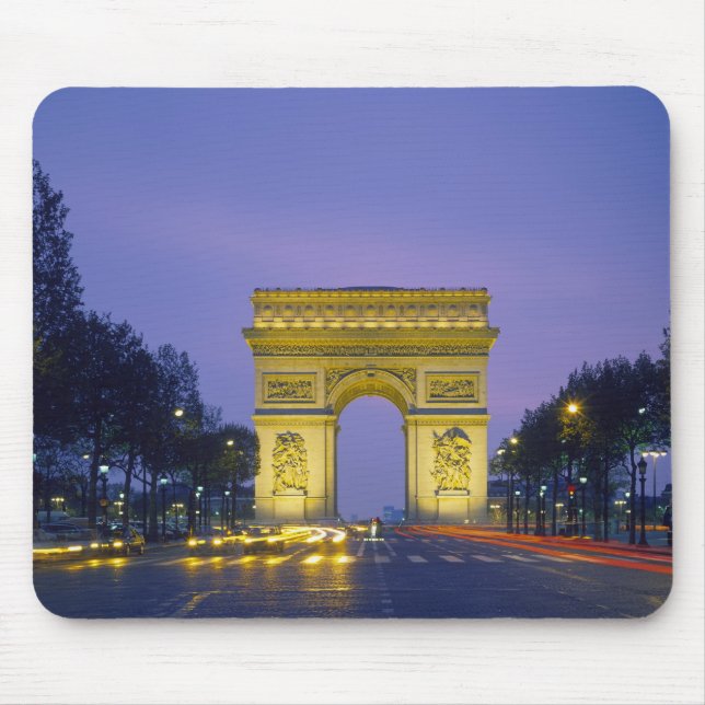 Arc de Triomphe, Paris, France, Mouse Mat (Front)