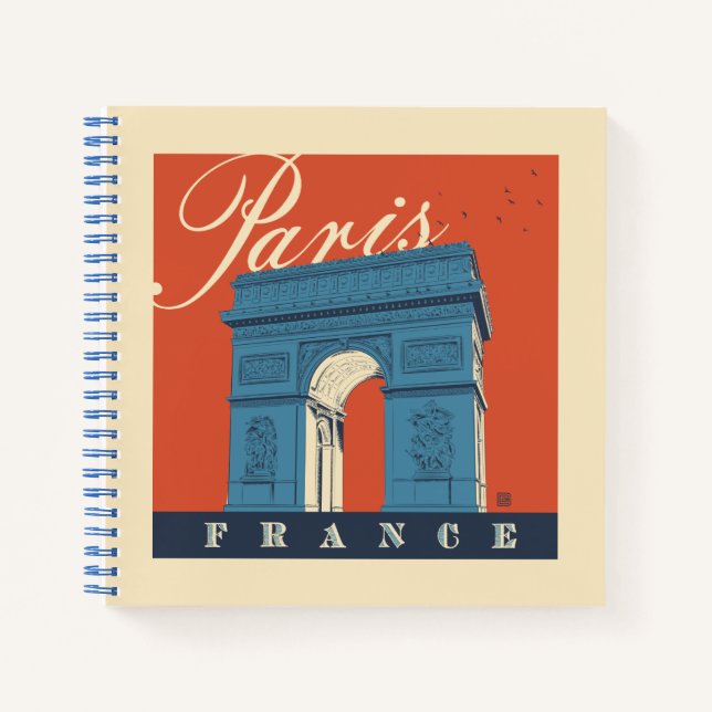 Arc de Triomphe | Paris, France Notebook (Front)