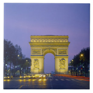 Arc de Triomphe, Paris, France, Tile
