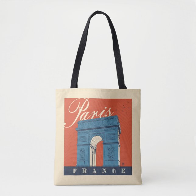 Arc de Triomphe | Paris, France Tote Bag (Front)