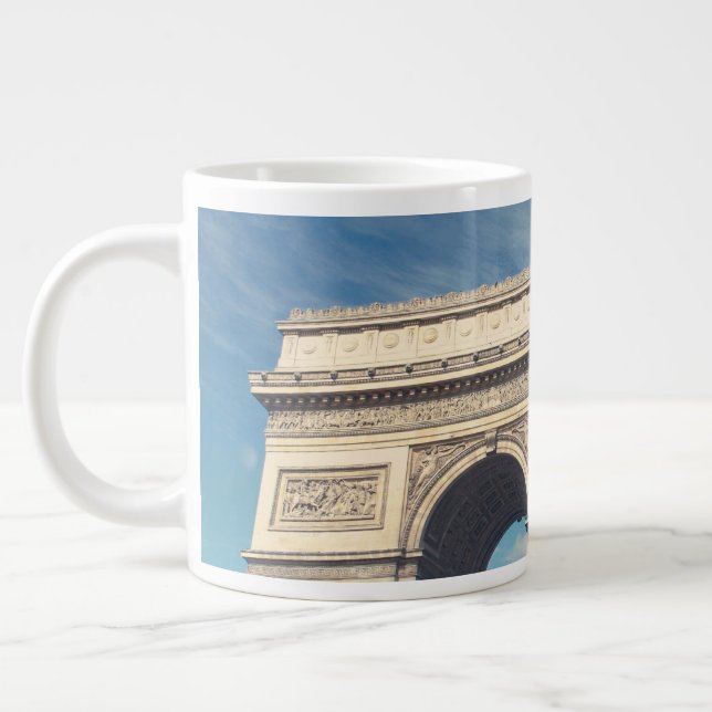 Arc de Triomphe Paris Large Coffee Mug (Left)