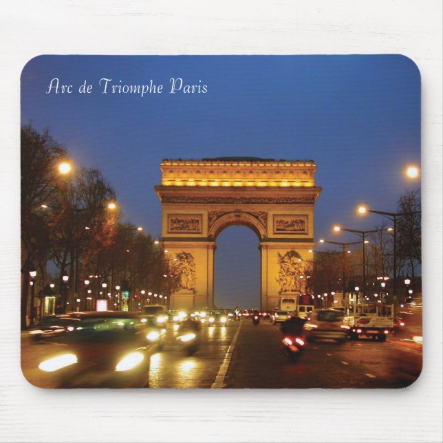 Arc de Triomphe Paris Mouse Mat (Front)