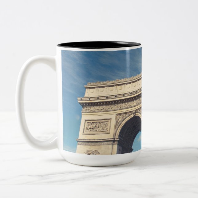 Arc de triomphe Two-Tone coffee mug (Left)