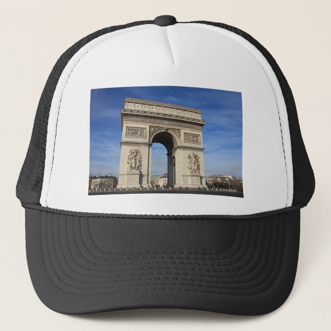 arc de triumph trucker hat (Front)
