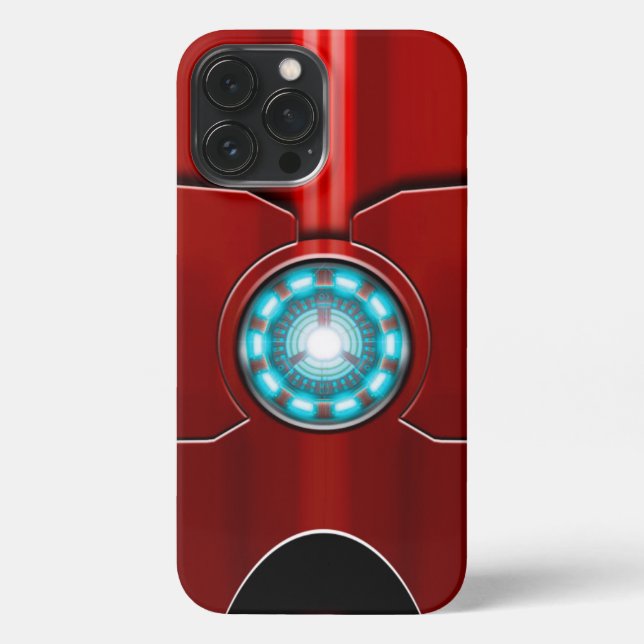 Arc Reactor Red Armour  iPhone Case (Back)