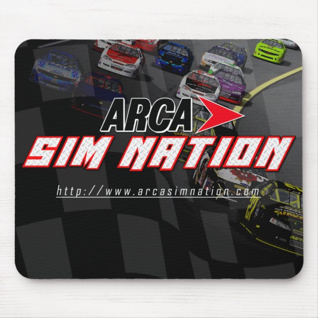 Arca Sim Nation Original horizontal mousepad (Front)