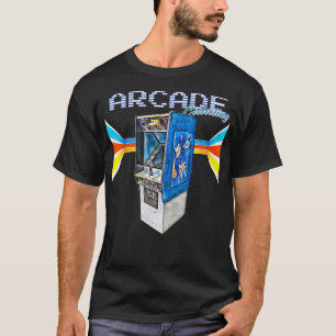 Arcade cabinet machine 1970 1980 1990 Video Game C T-Shirt