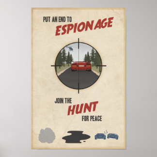 Arcade game propaganda poster- tenth in a series poster