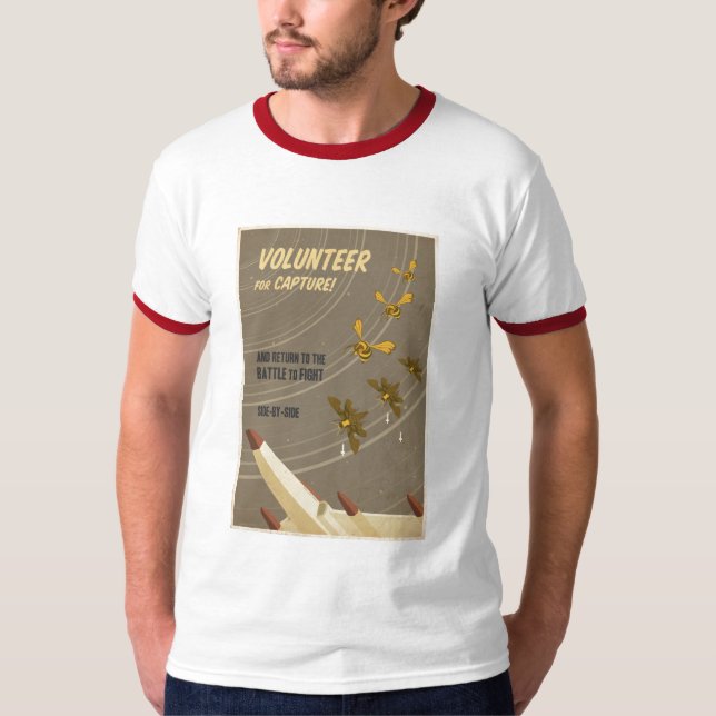 Arcade game propaganda tshirt (Front)