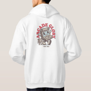 Arcade Glory Retro Gaming Cartoon Aesthetic Hoodie