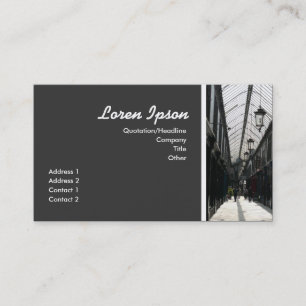 Arcade II Business Card