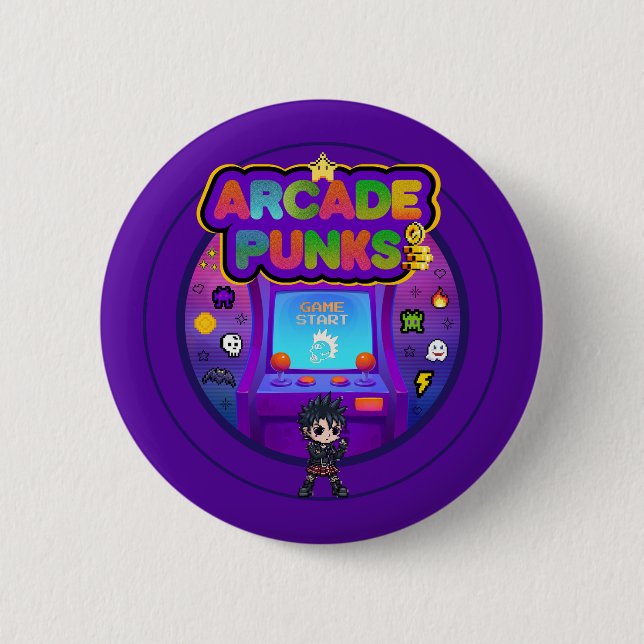 Arcade Logo Button 2.0 (Front)