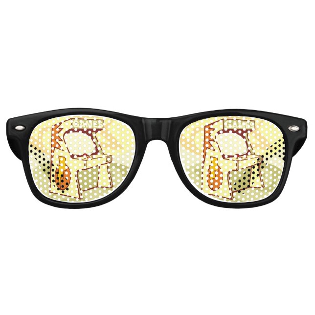 Arcade machine retro sunglasses (Front)
