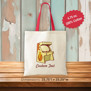 Arcade machine tote bag