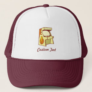 Arcade machine trucker hat