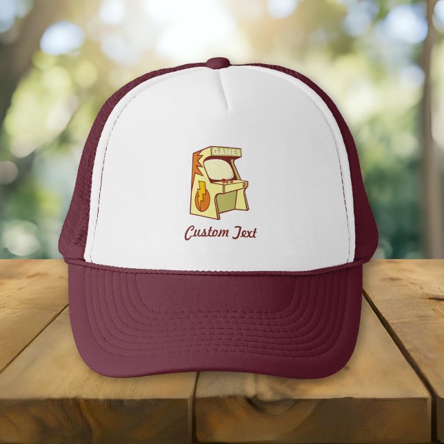 Arcade machine trucker hat (Creator Uploaded)