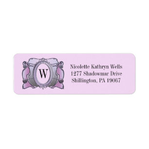 Arcade - Pretty Plum - Address Labels